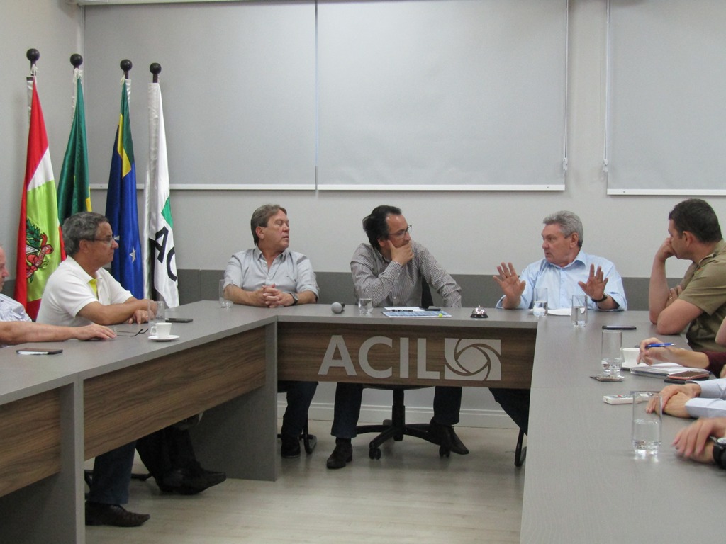 Diretoria da ACIL recebe o prefeito de Lages em sua primeira reunião de 2020