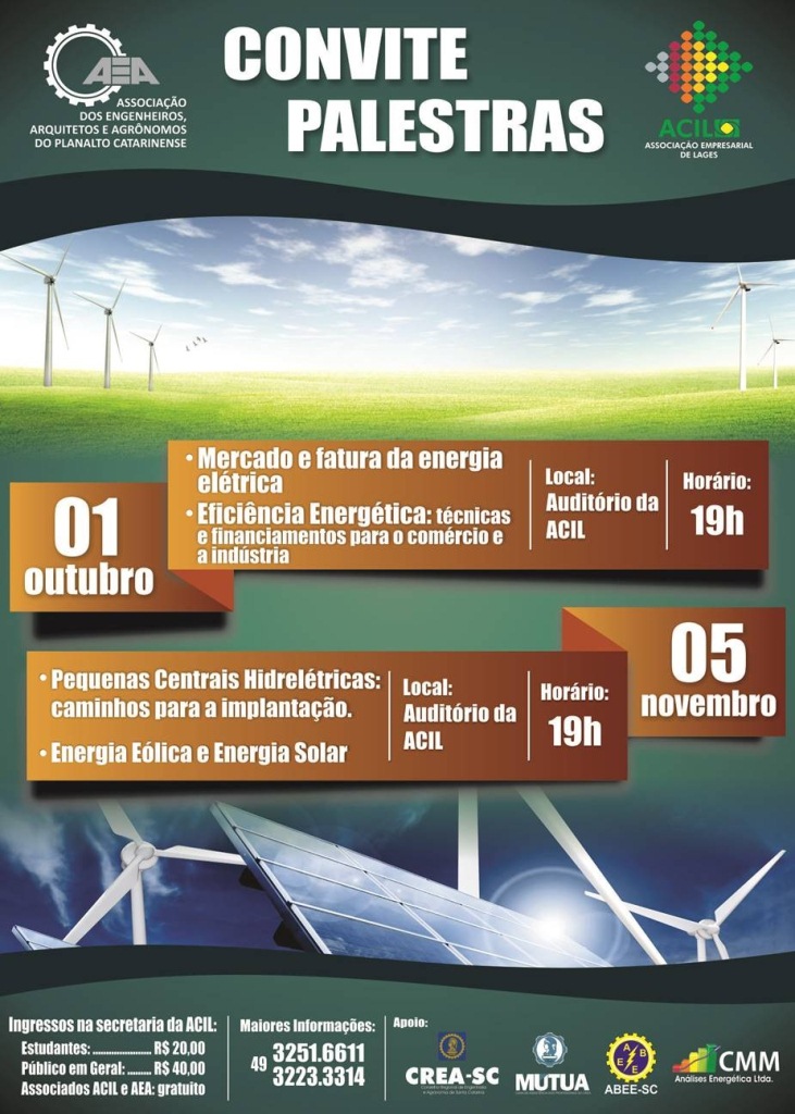 Ciclo de palestras debatem o mercado da energia elétrica 